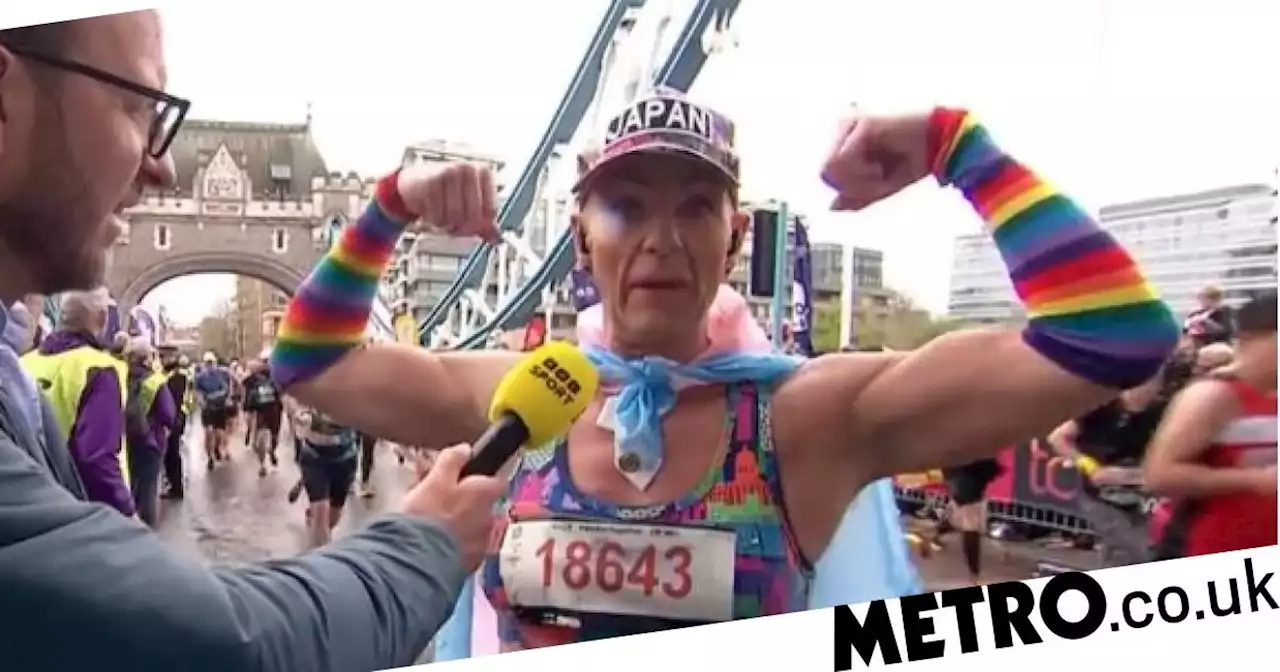 Transgender runner apologises for competing in London Marathon as a female