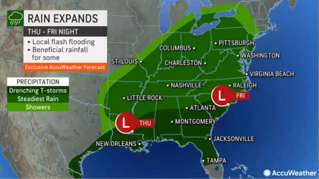 2 big storm systems could bring drenching rain, gusty winds, coastal flooding to N.J. this weekend