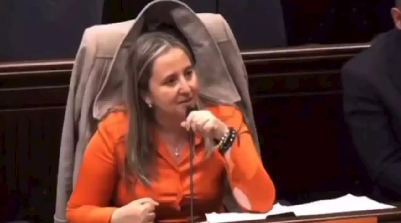 María Eugenia Lopera, congresista del Partido Liberal que votó a favor la reforma a la salud y se expone a sanciones