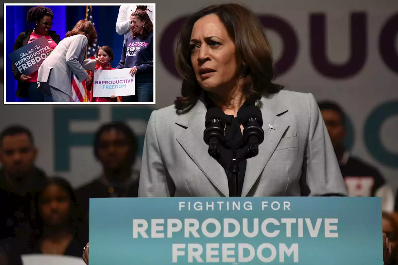 Kamala Harris has head-scratching ‘moment’ at pro-abortion rally