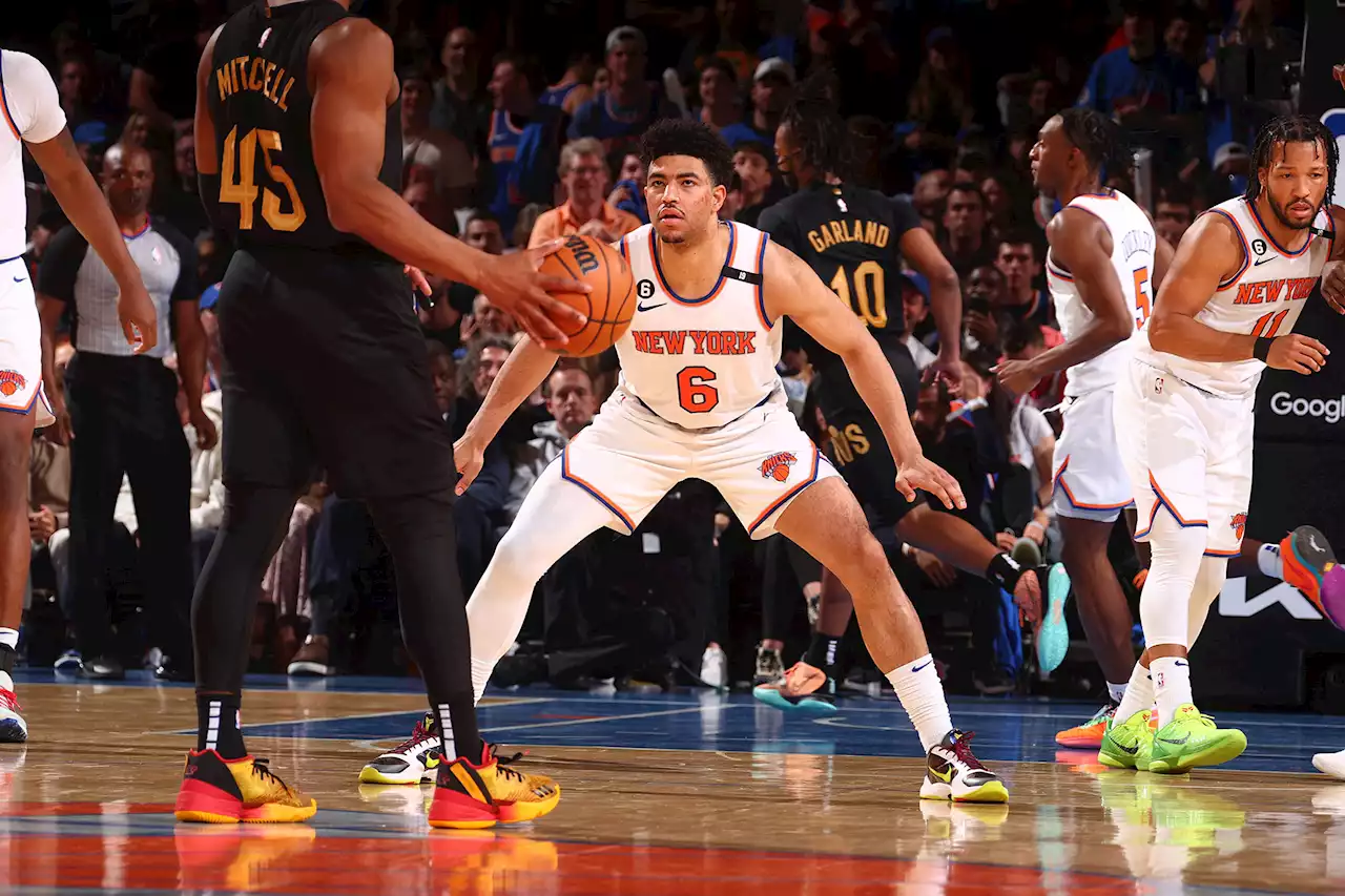 Quentin Grimes questionable for Game 5 with Knicks eager to get his defense back