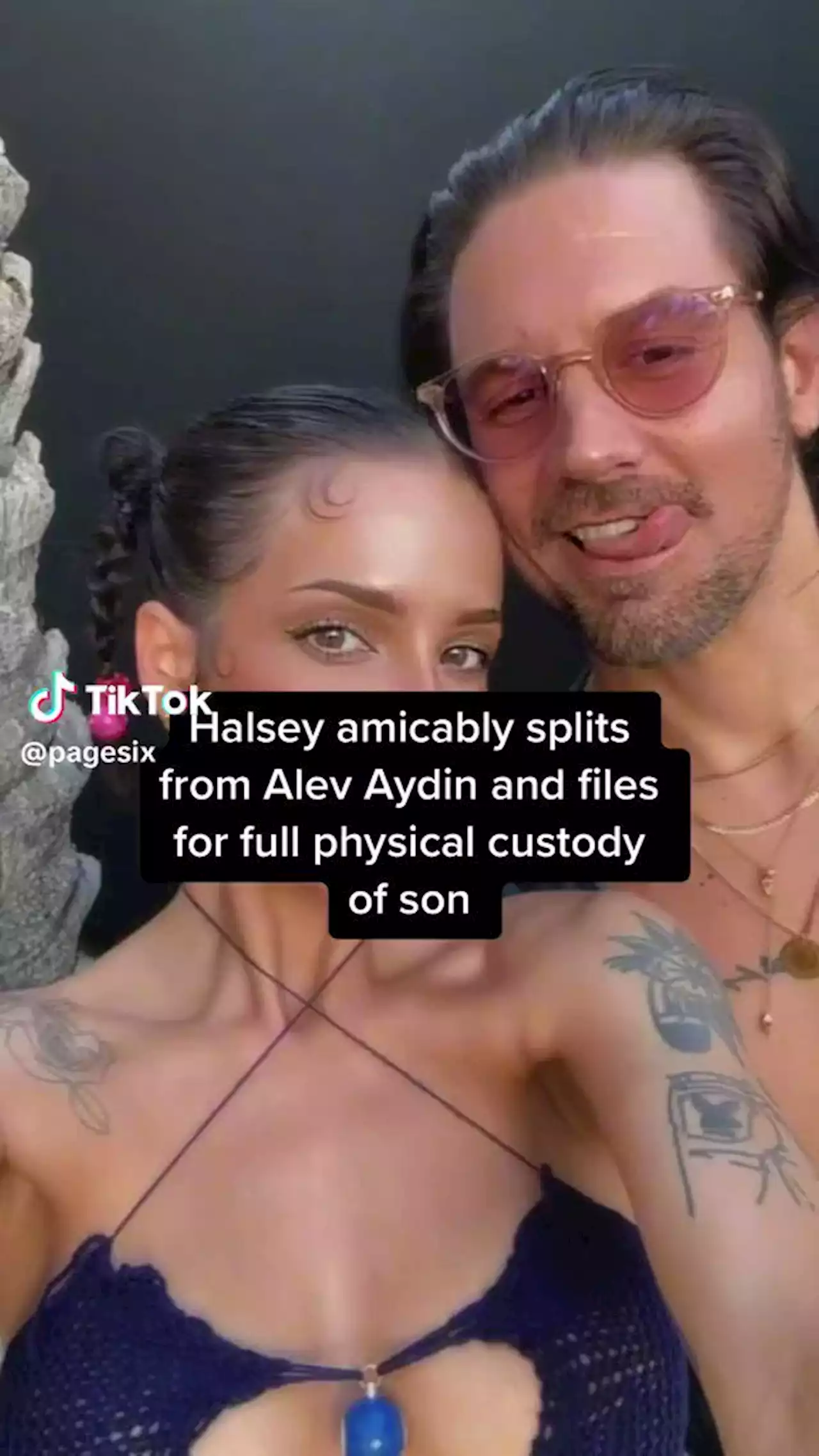 Halsey amicably splits from Alev Aydin, files for full physical custody of son