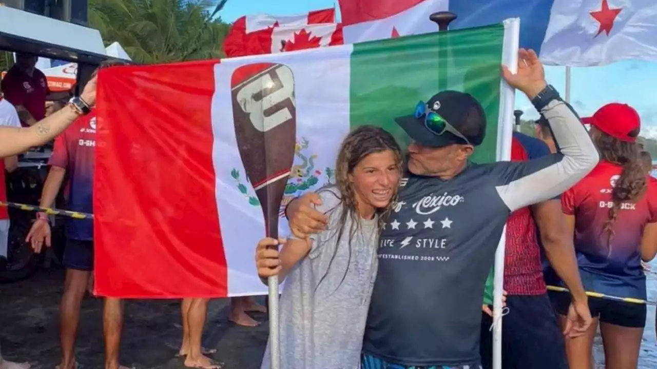 Sofia Finer, surfista de 14 años, obtiene la primera plaza para México en Juegos Panamericanos 2023