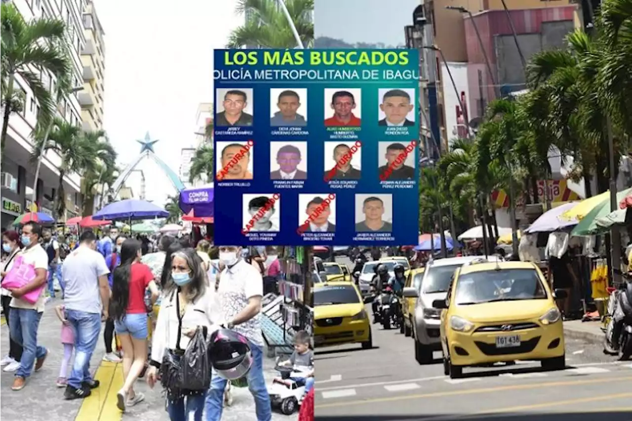 Cinco hombres del cartel de los más buscados fueron capturados en Ibagué - Pulzo