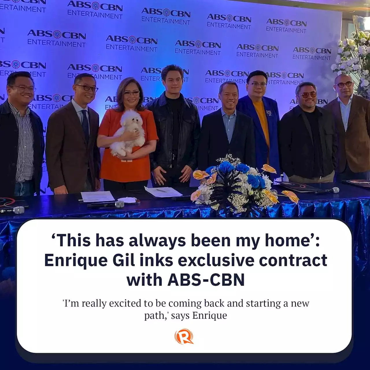 ‘This has always been my home’: Enrique Gil inks exclusive contract with ABS-CBN