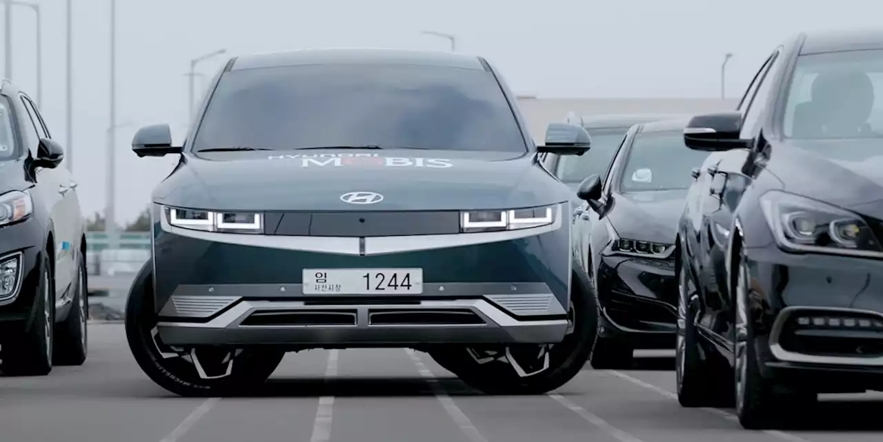 Watch Hyundai's Wild Crab-Walking Ioniq 5 Perform a Perfect Park Job