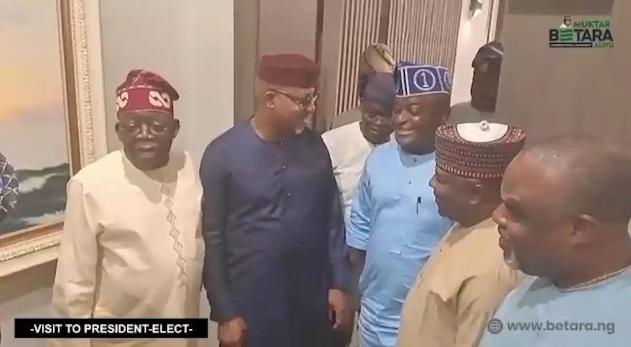 ‘President-Elect’, Tinubu Meets Aspirant For House Of Reps Speaker, Betara Behind Closed Doors | Sahara Reporters