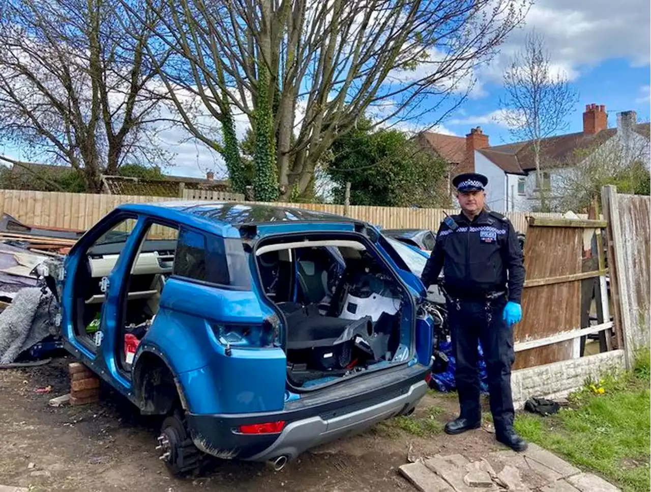 Police bust suspected car chop shop in Telford