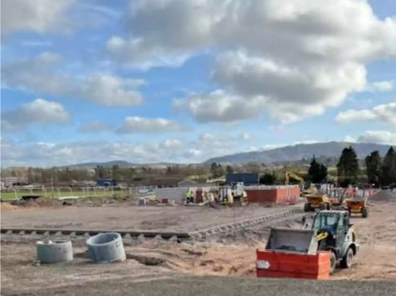 Work under way on ambitious sports facility near Telford