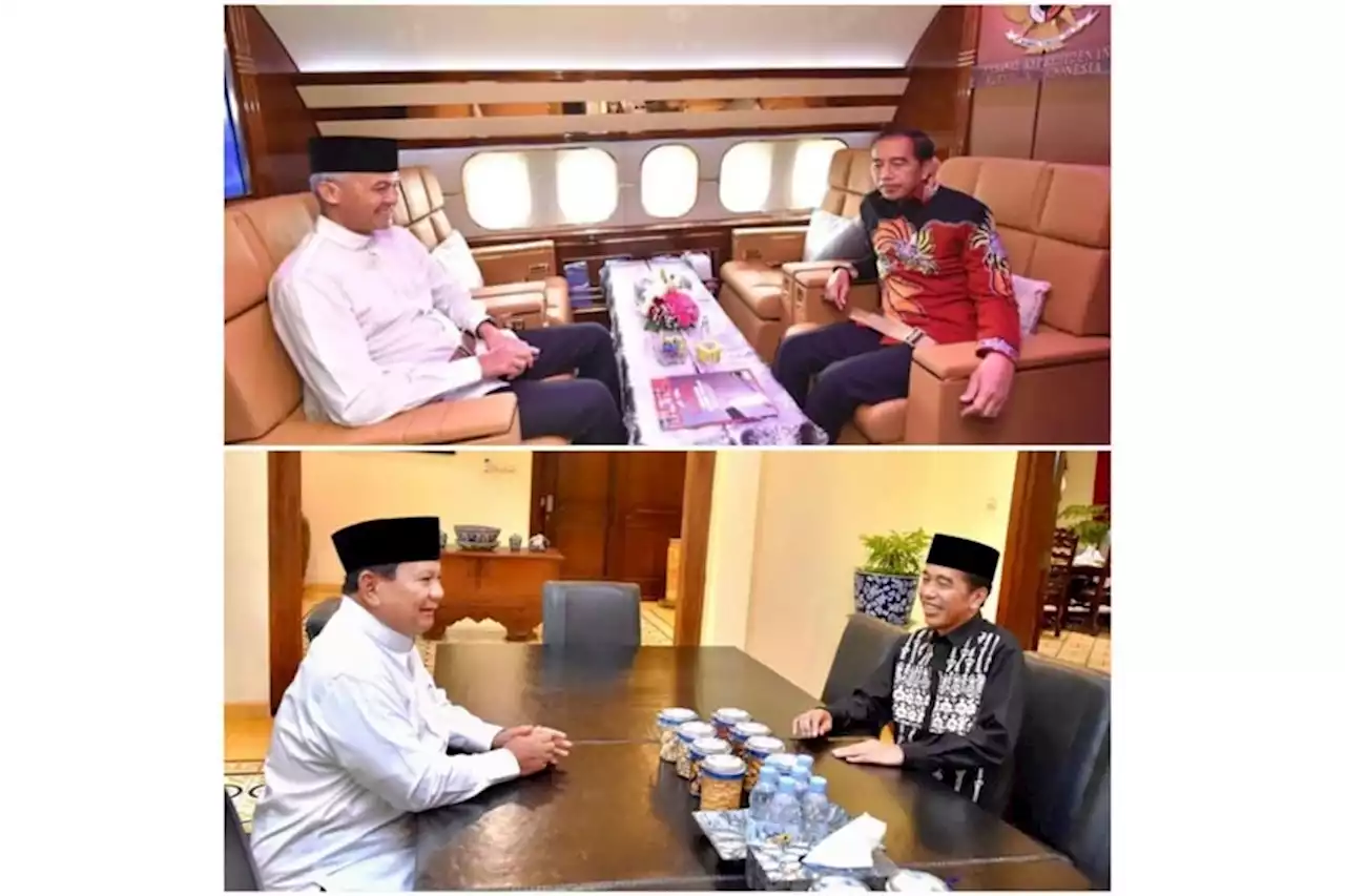 Momen Jokowi Bersama 2 Capres 2024, Apa Maknanya?