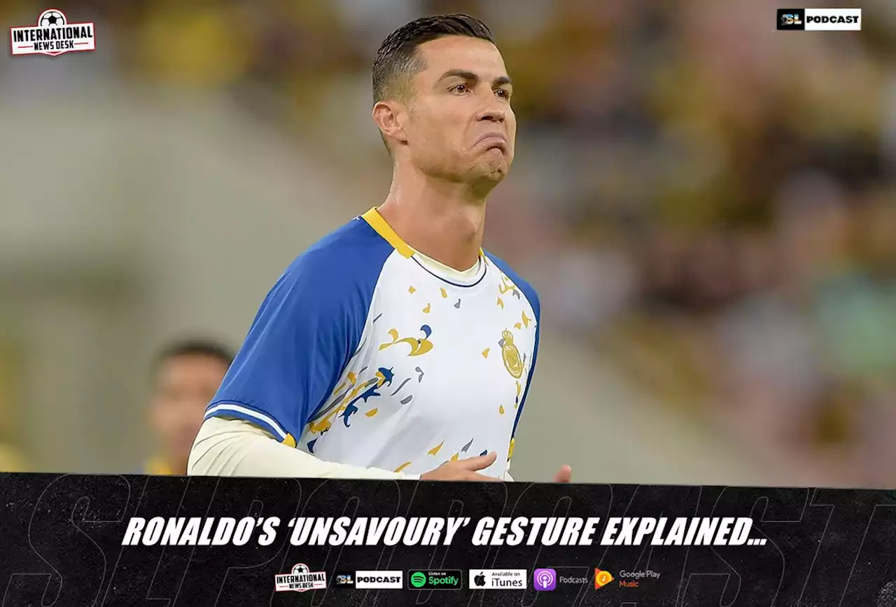 Ronaldo's 'Unsavoury' Gesture Explained… | Soccer Laduma