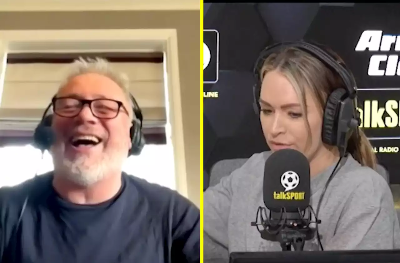 Laura Woods leaves Ally McCoist in stitches when she cut happy Man City fan off