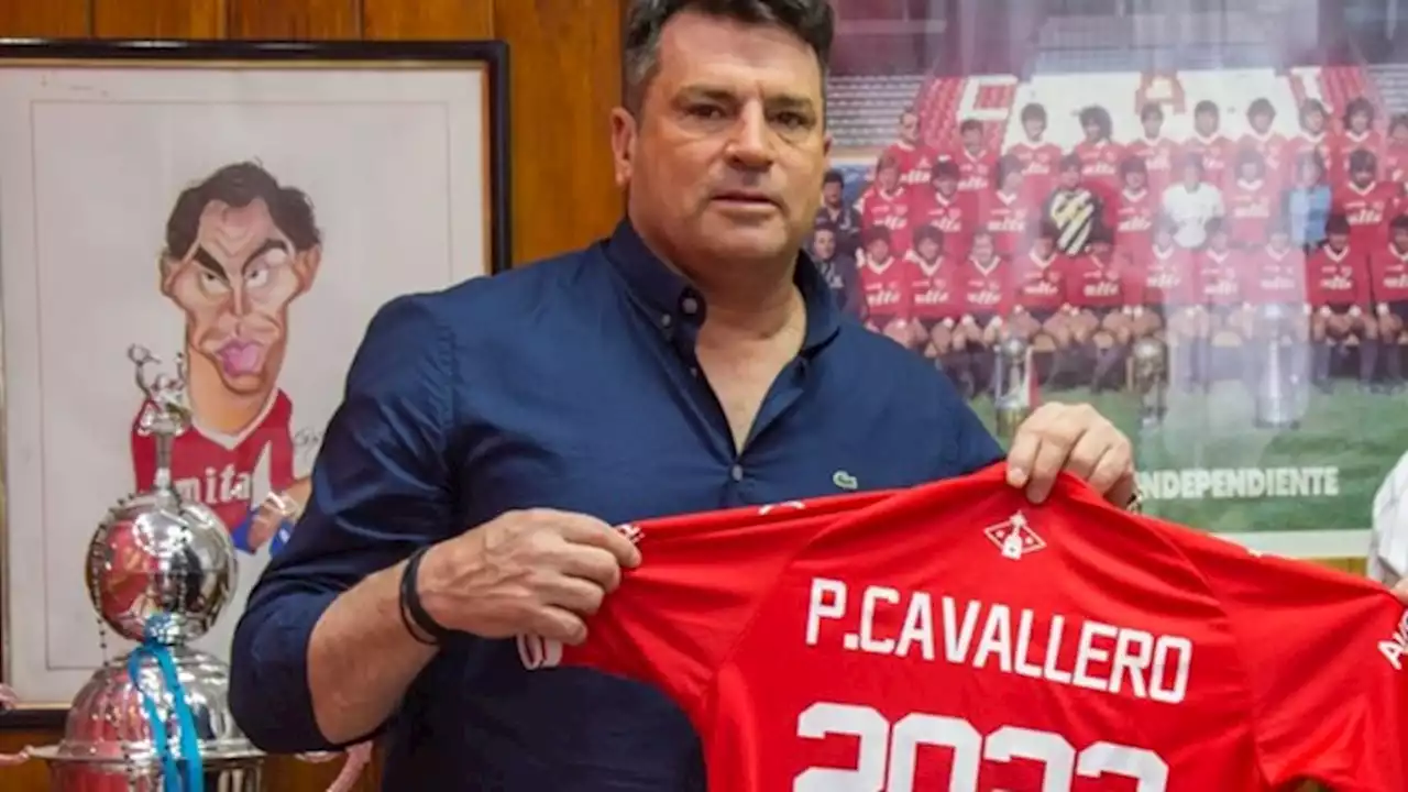 Independiente: 'No me preocupa el descenso', dijo el manager Pablo Cavallero