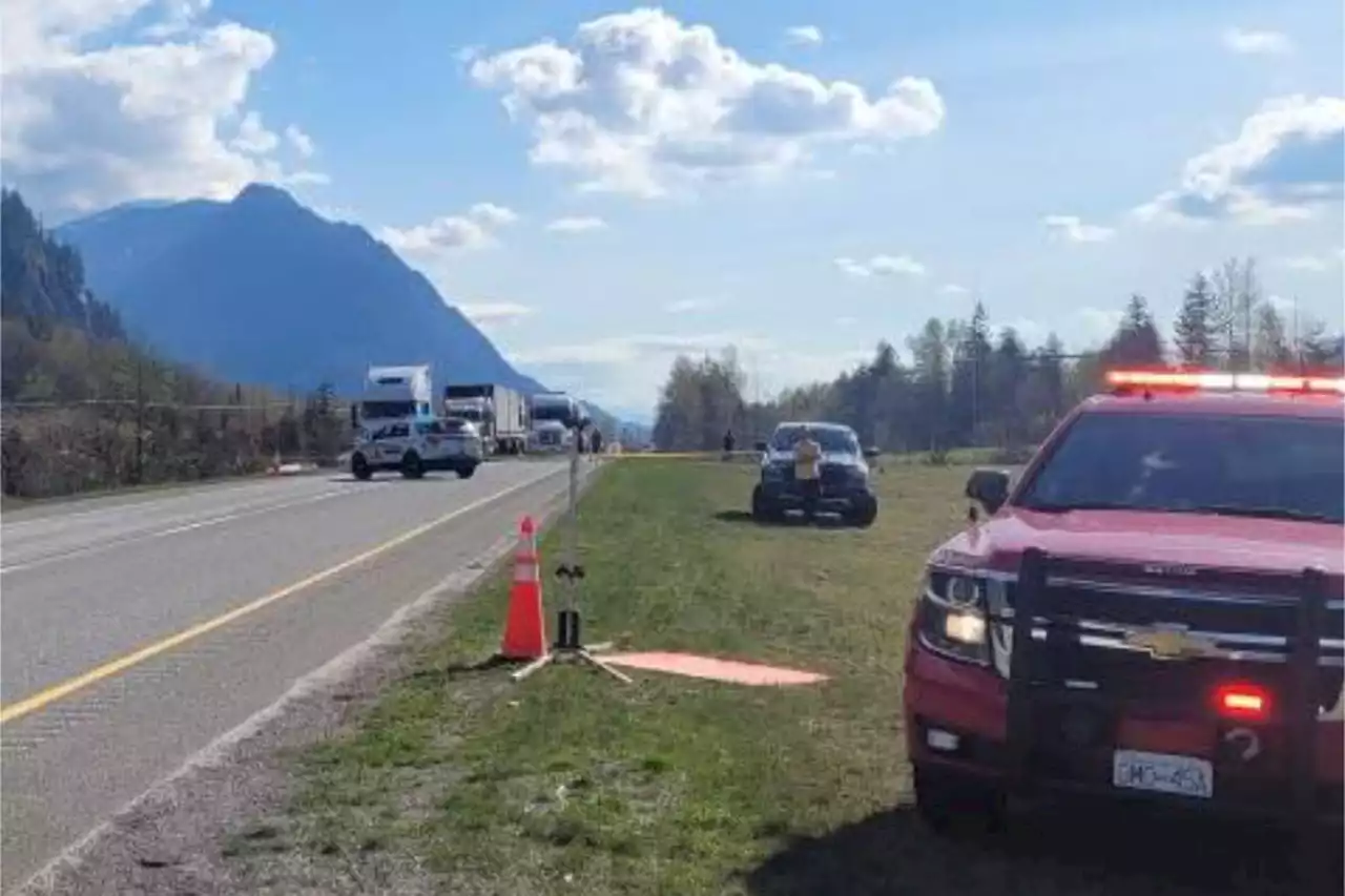 Update: Highway 1 eastbound still closed near Hope due to accident involving semi-truck - Terrace Standard