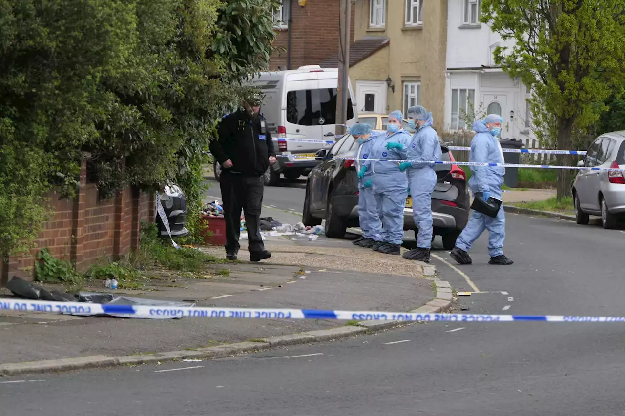 Man found stabbed to death in street after police called to ‘break in