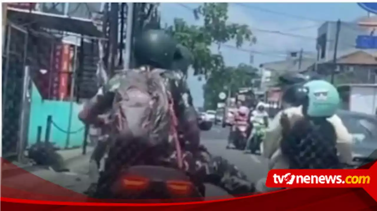 Ini Kronologi Oknum Anggota TNI Tendang Seorang Ibu yang Membonceng Anaknya di Bekasi