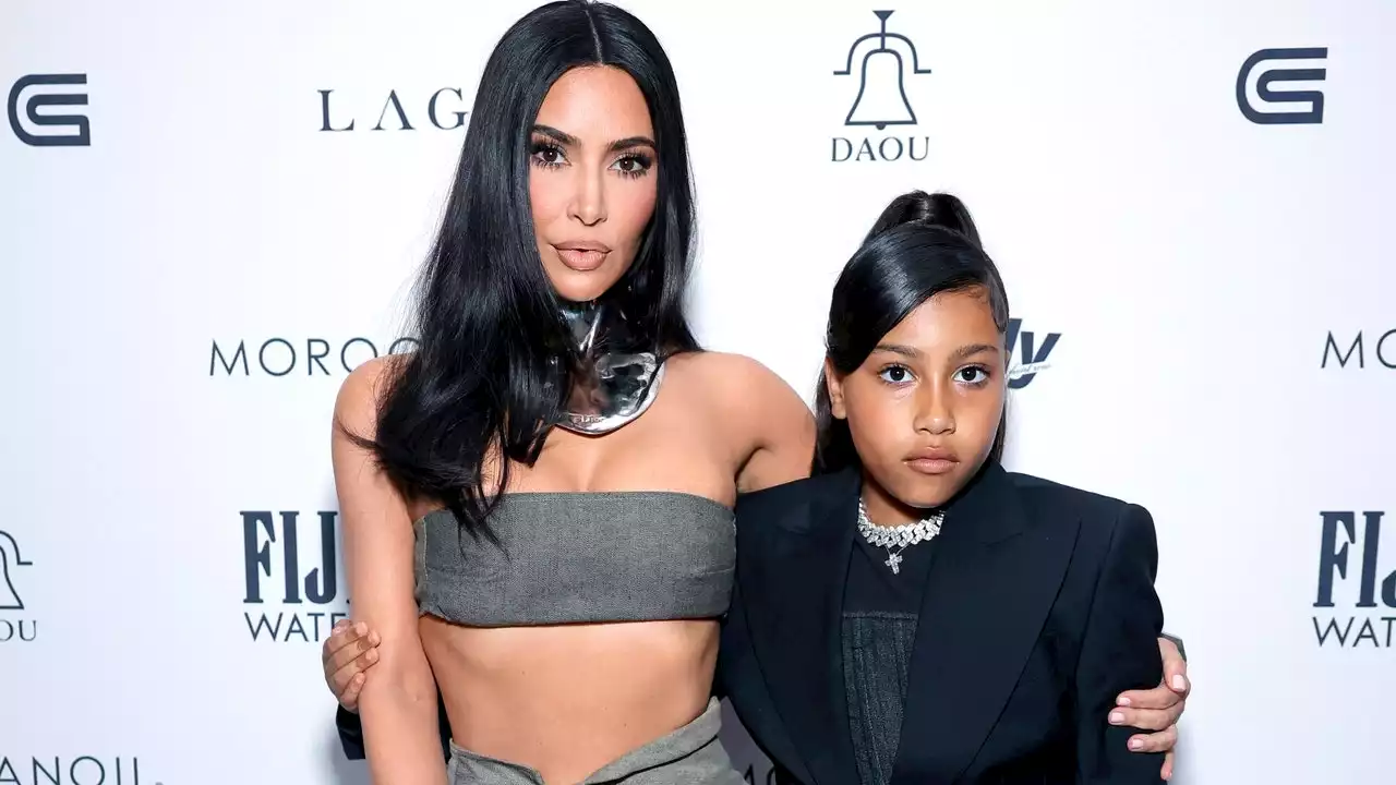 Kim Kardashian et North West, duo mère-fille sur le tapis rouge