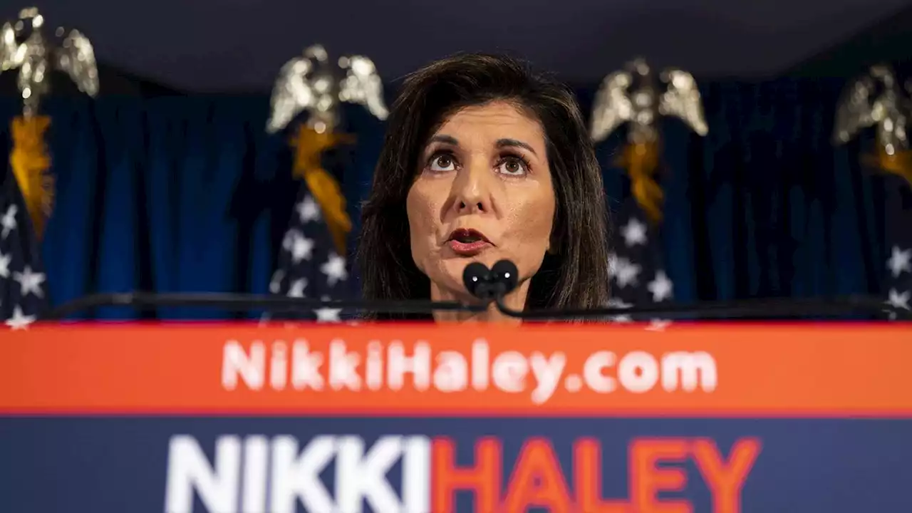 Nikki Haley, the only woman in the GOP field, lays out her abortion stance