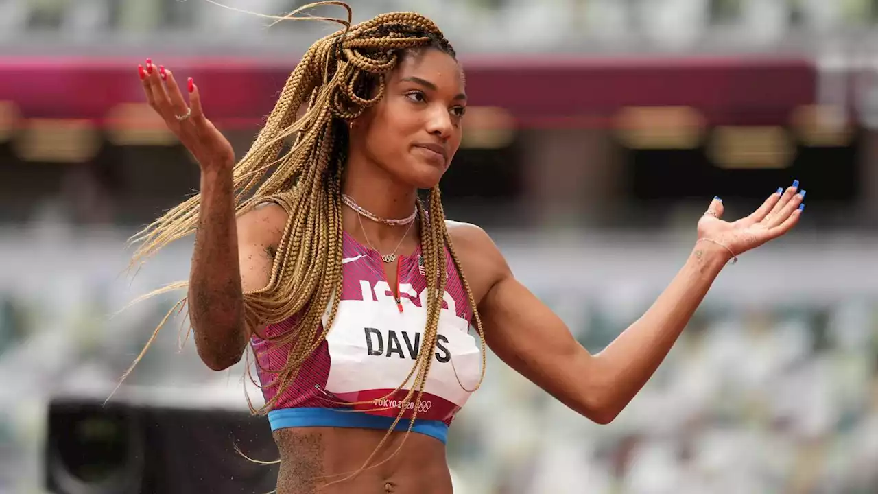 U.S. long jumper Tara Davis-Woodhall stripped of national title after positive cannabis test