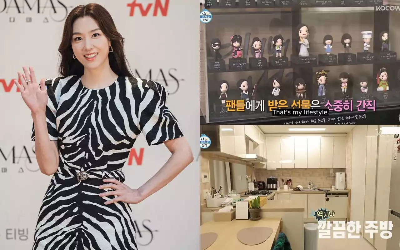 7 Potret Apartemen Seo Ji Hye Yang Minimalis, Koleksi Action Figure Justru Bikin Takjub