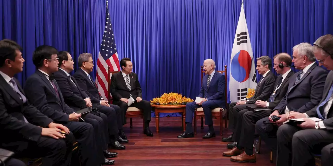 WSJ News Exclusive | U.S., South Korea Pledge Cooperation on Potential Use of Nuclear Arms