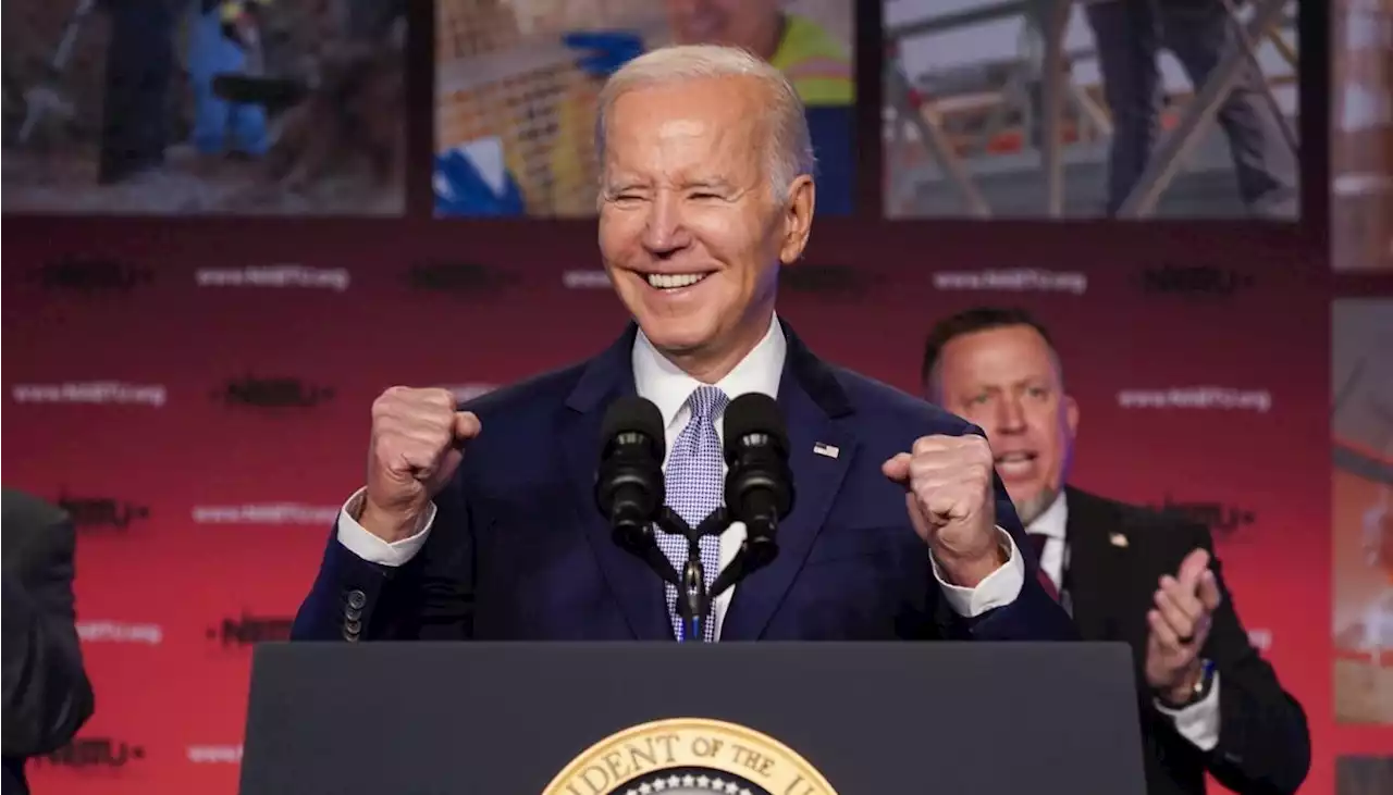 Biden se da un baño de masas horas después de anunciar su campaña para 2024