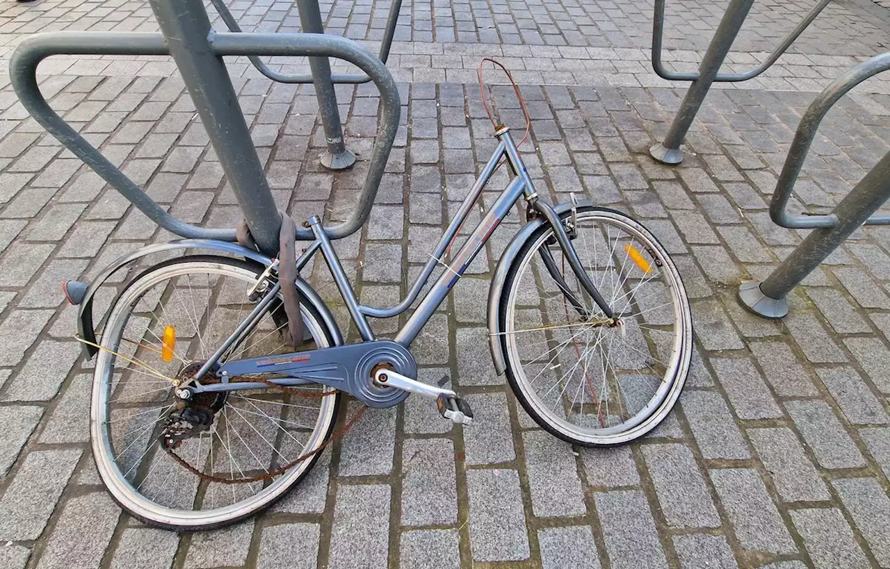 Eh non, les vélos abandonnés à Lille ne vont pas au paradis