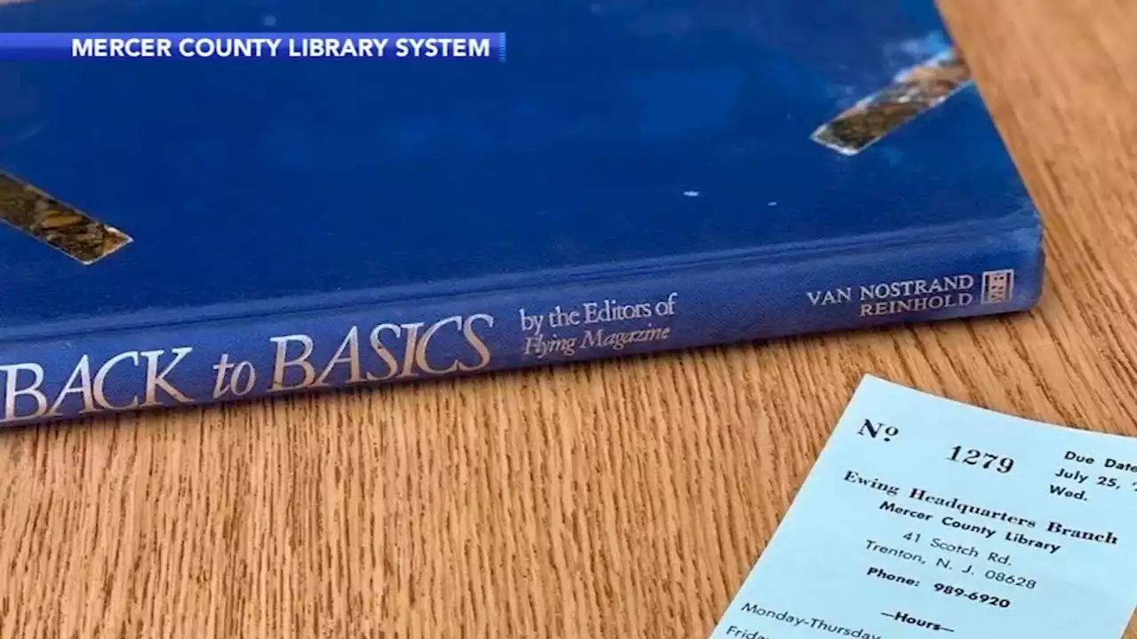 44 years later, old library book mysteriously returns to Mercer County library