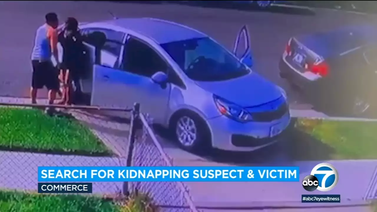 Suspect in custody after possible kidnapping in Commerce caught on camera