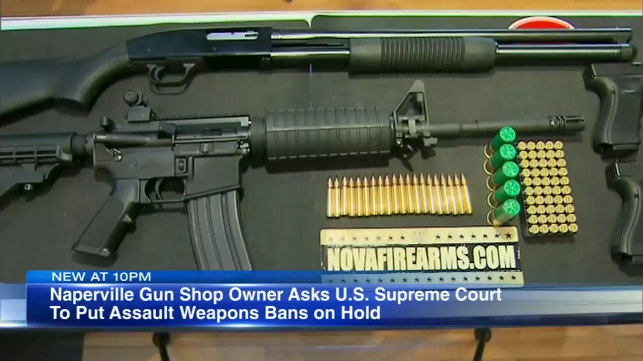 Illinois assault weapons ban: Naperville gun store owner asks Supreme Court to put ban on hold