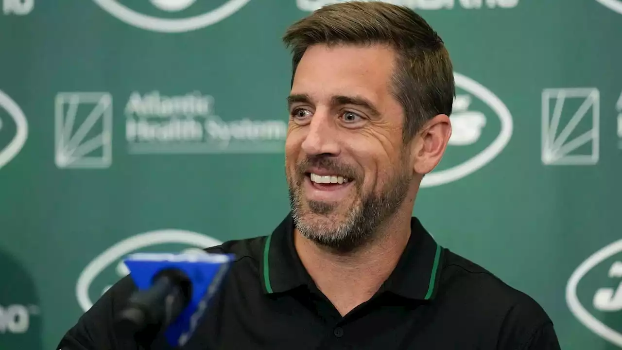 Aaron Rodgers excited about 'new adventure' with New York Jets