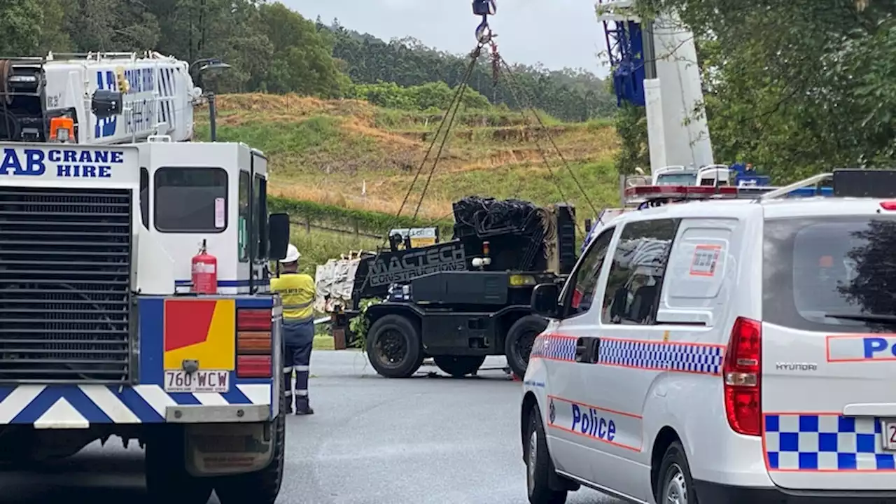 Crane driver dies in workplace accident on southern Gold Coast