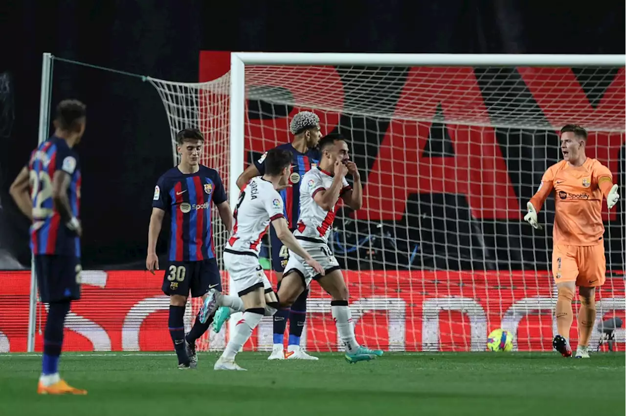 Barcelona vivió una tormenta ante el Rayo: Los culés perdieron la chance de sentenciar la Liga