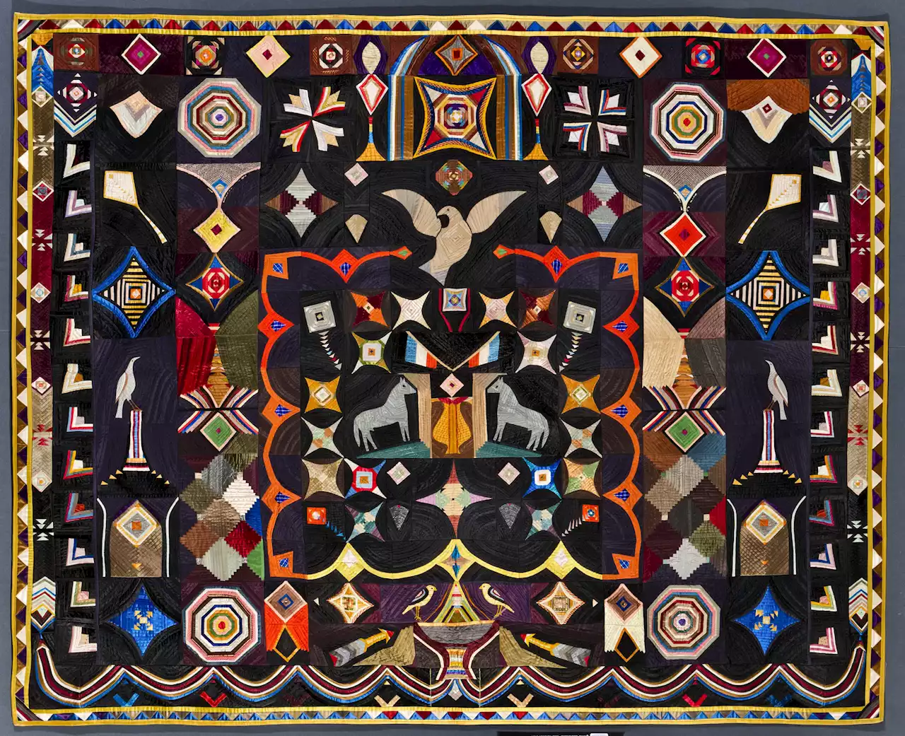 Stories told in stitchery at Folk Art Museum's quilt exhibit