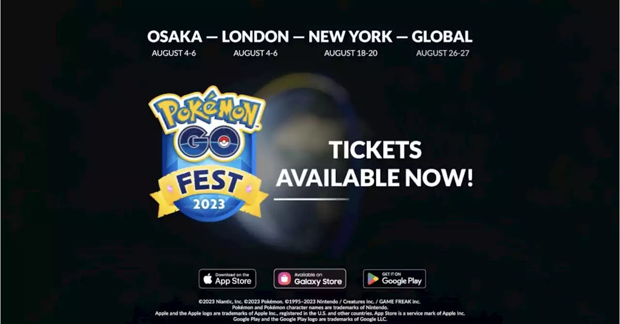 Pokémon GO Fest 2023 Comes To NYC & London Before Going Global