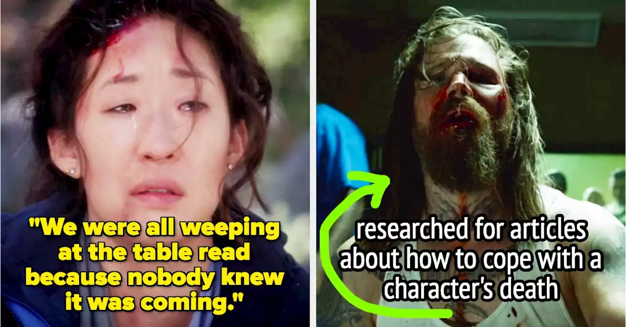 19 Shocking TV Character Deaths That Even Surprised The Actors Who Starred In Those Shows