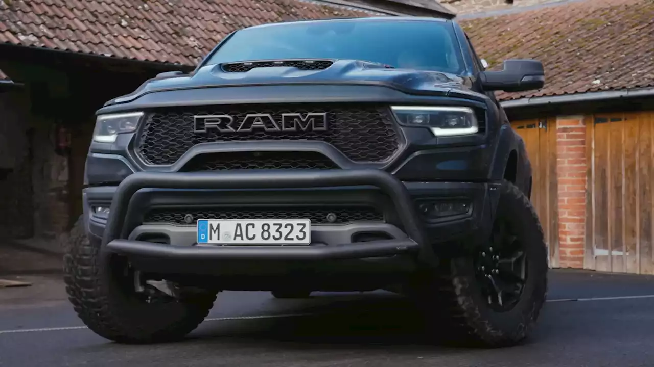 Richard Hammond Ditches Charger Hellcat For A Beastly Ram 1500 TRX | Carscoops