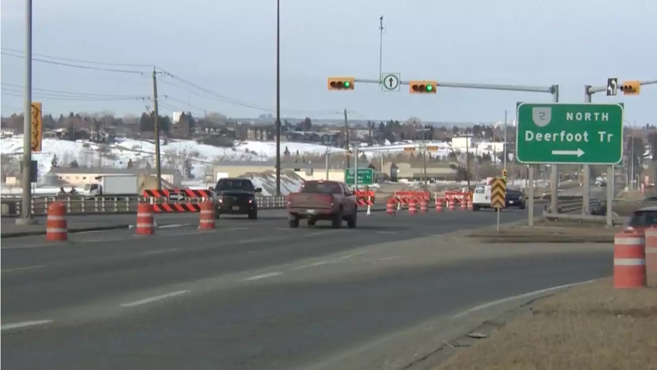 Short-term pain, long-term gain: Major Deerfoot Trail improvements to impact drivers