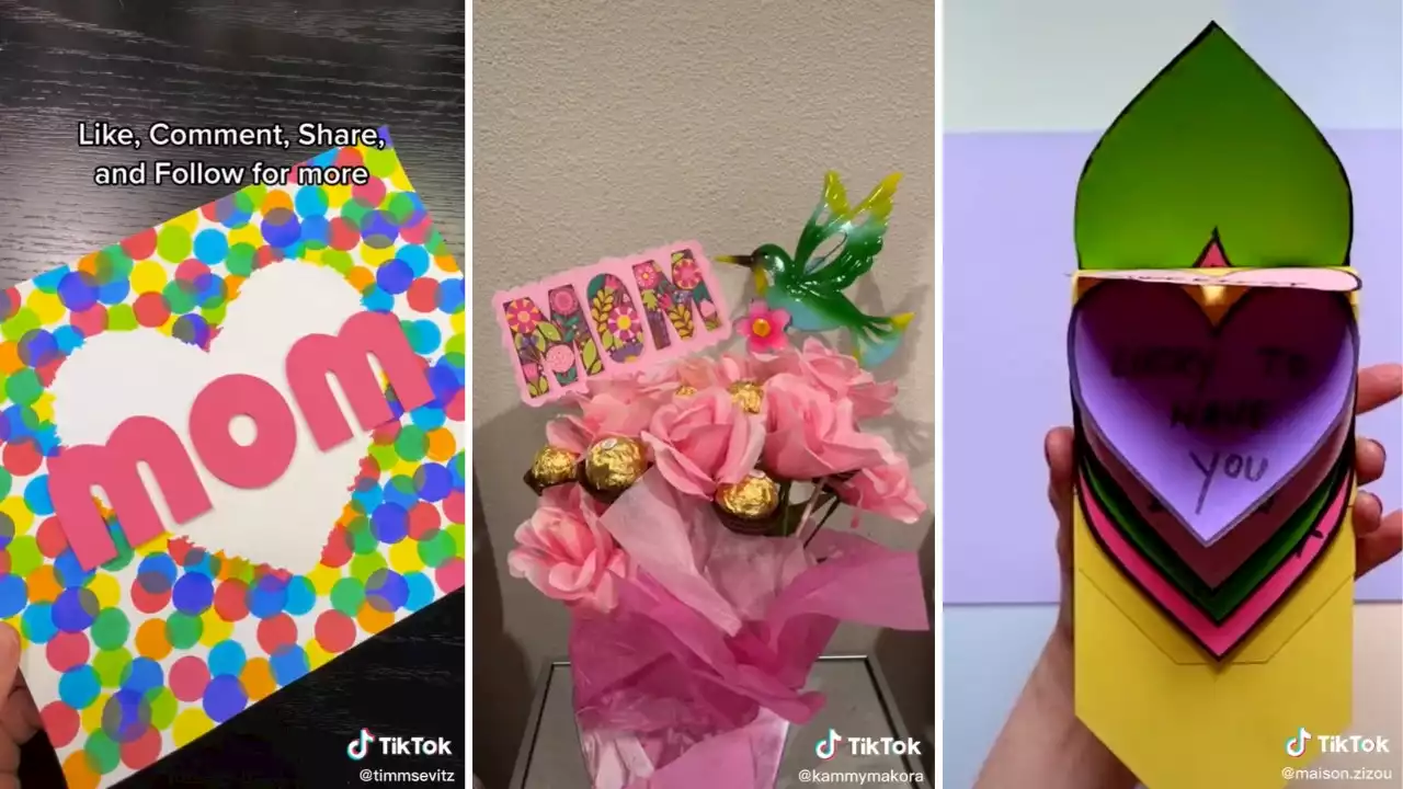 3 Mother's Day crafts ideas from TikTok, plus how to pull them off