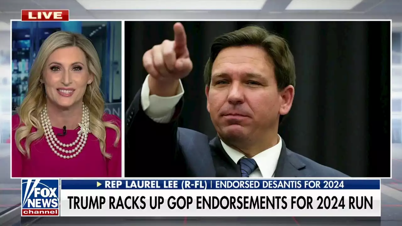 Florida Republican sides with DeSantis as Trump racks up 2024 endorsements: 'Right person to beat Biden'