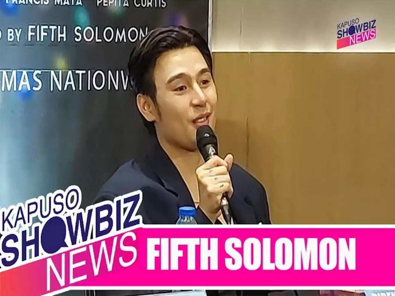 Kapuso Showbiz News: FIFTH SOLOMON, huminto sa pag-inom ng antidepressants dahil sa side effect