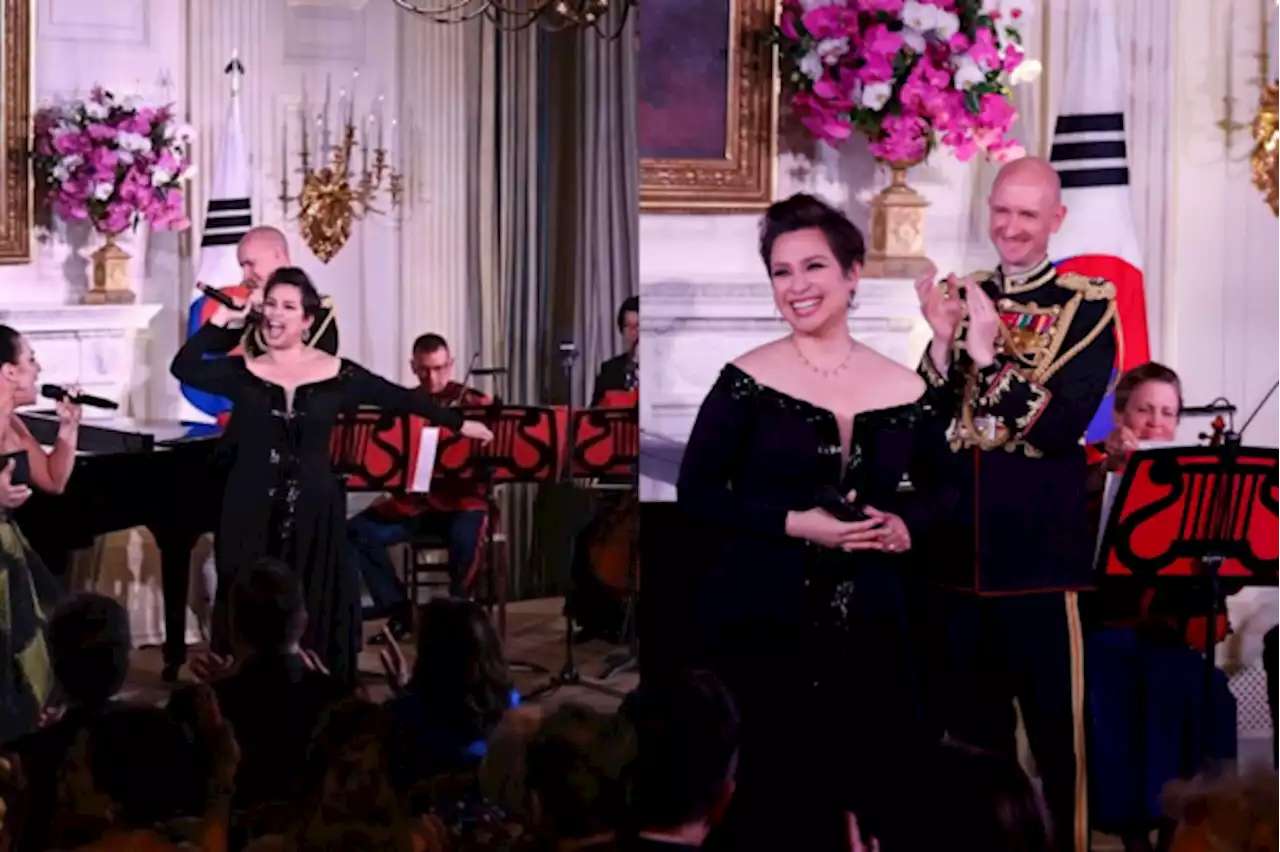 LOOK: Lea Salonga performs at White House state dinner