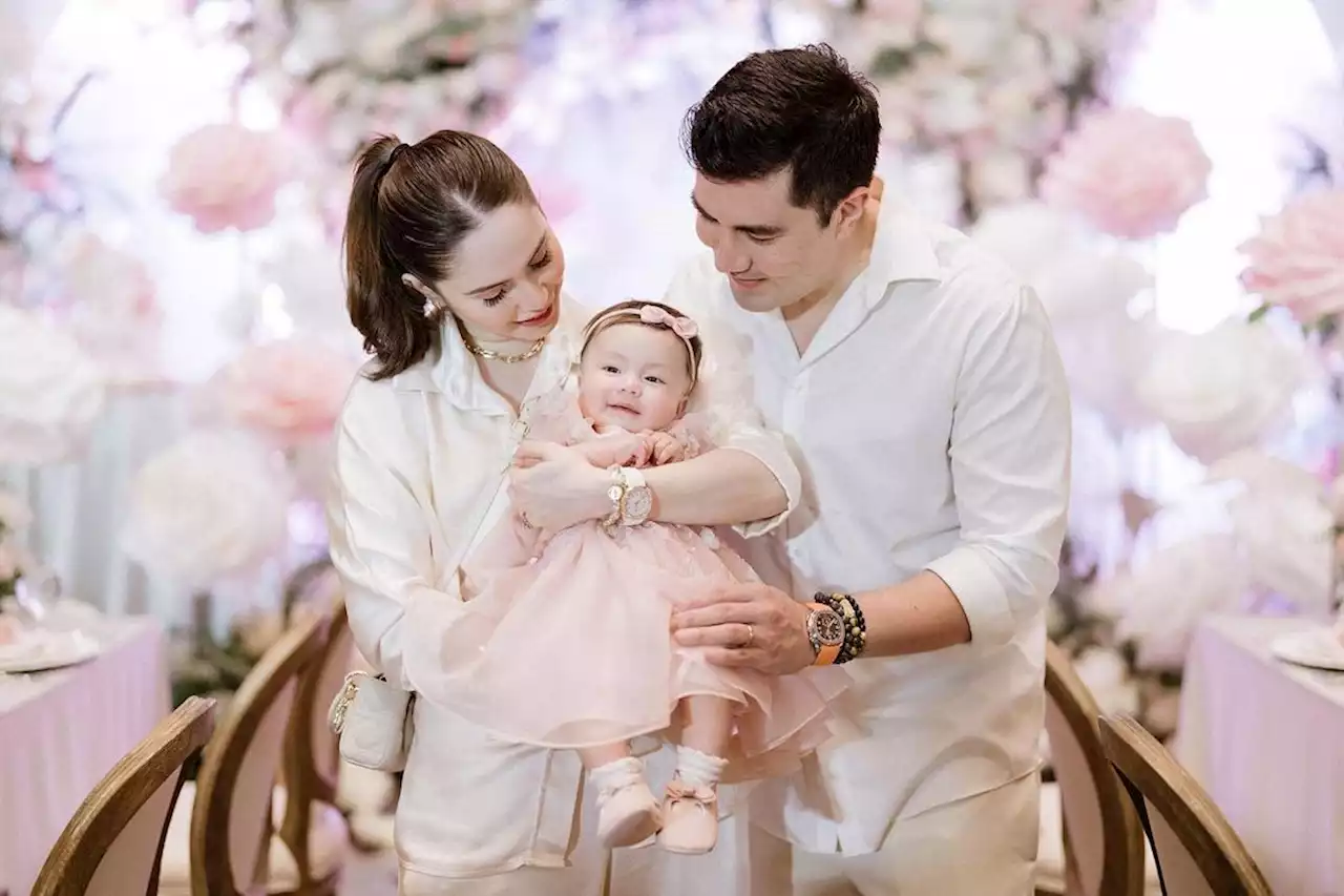 Luis Manzano and Jessy Mendiola’s Baby Peanut gets baptized in style