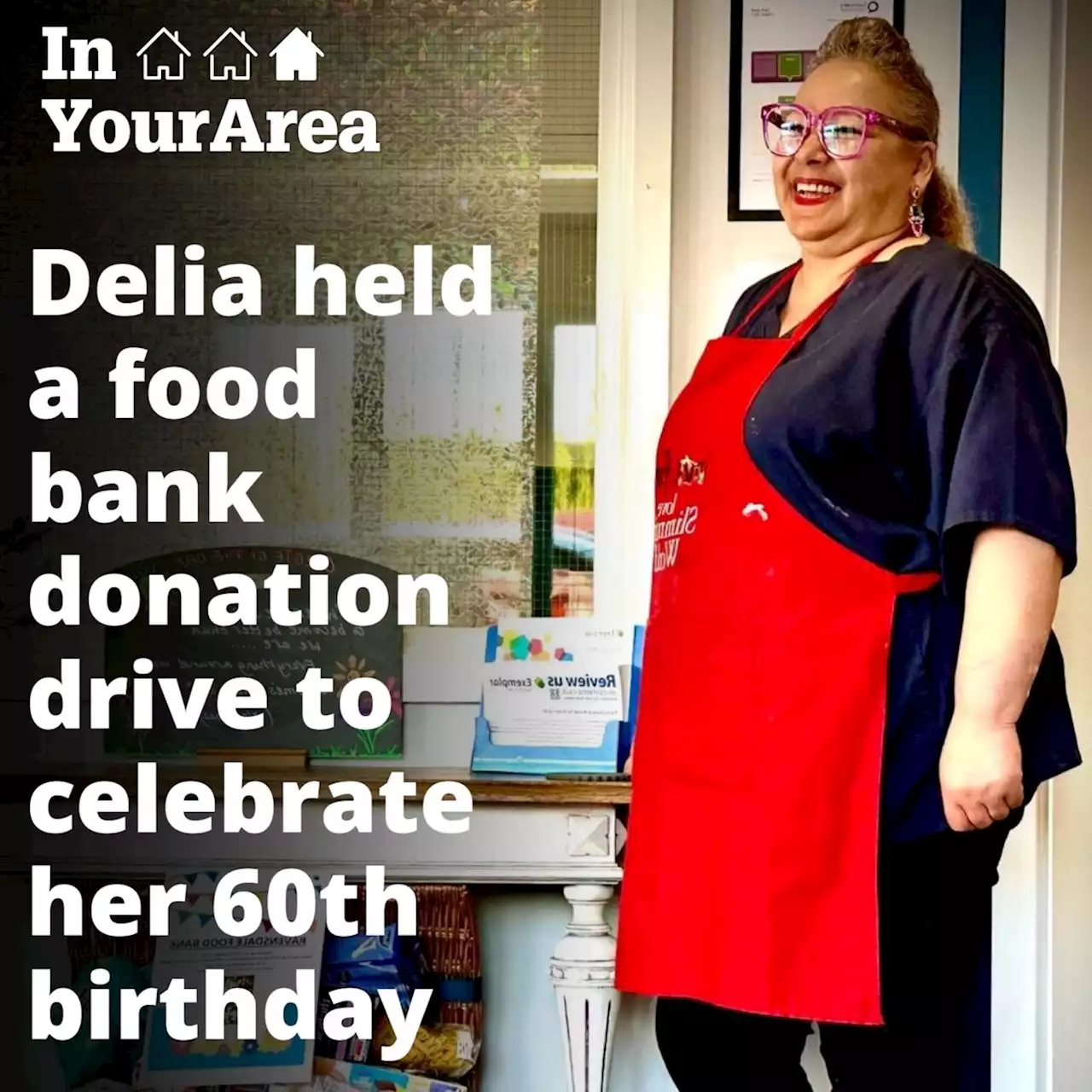 Chef celebrates 60th birthday with food bank donation drive