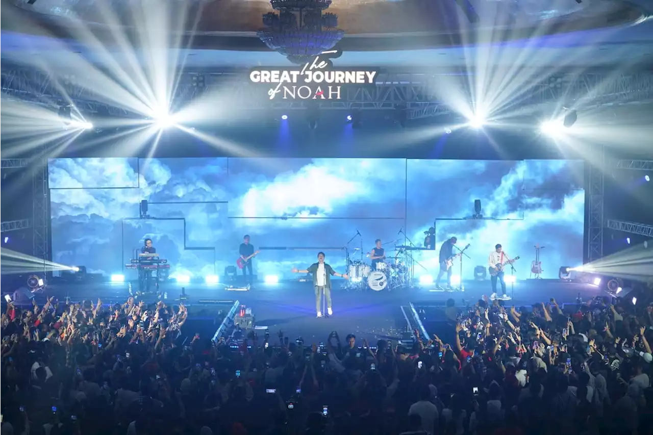 The Great Journey Of NOAH, Konser dengan Durasi 2 Jam di Ballroom Hotel Surabaya