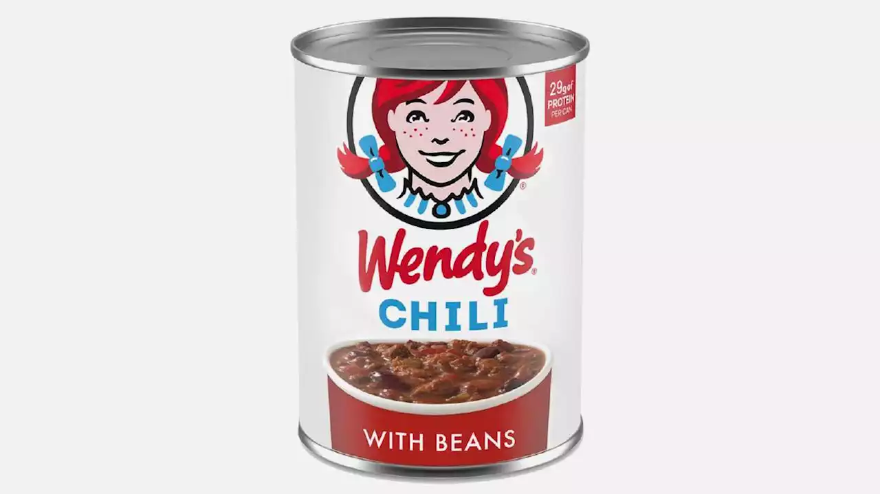 Wendy's will start selling canned chili in grocery stores