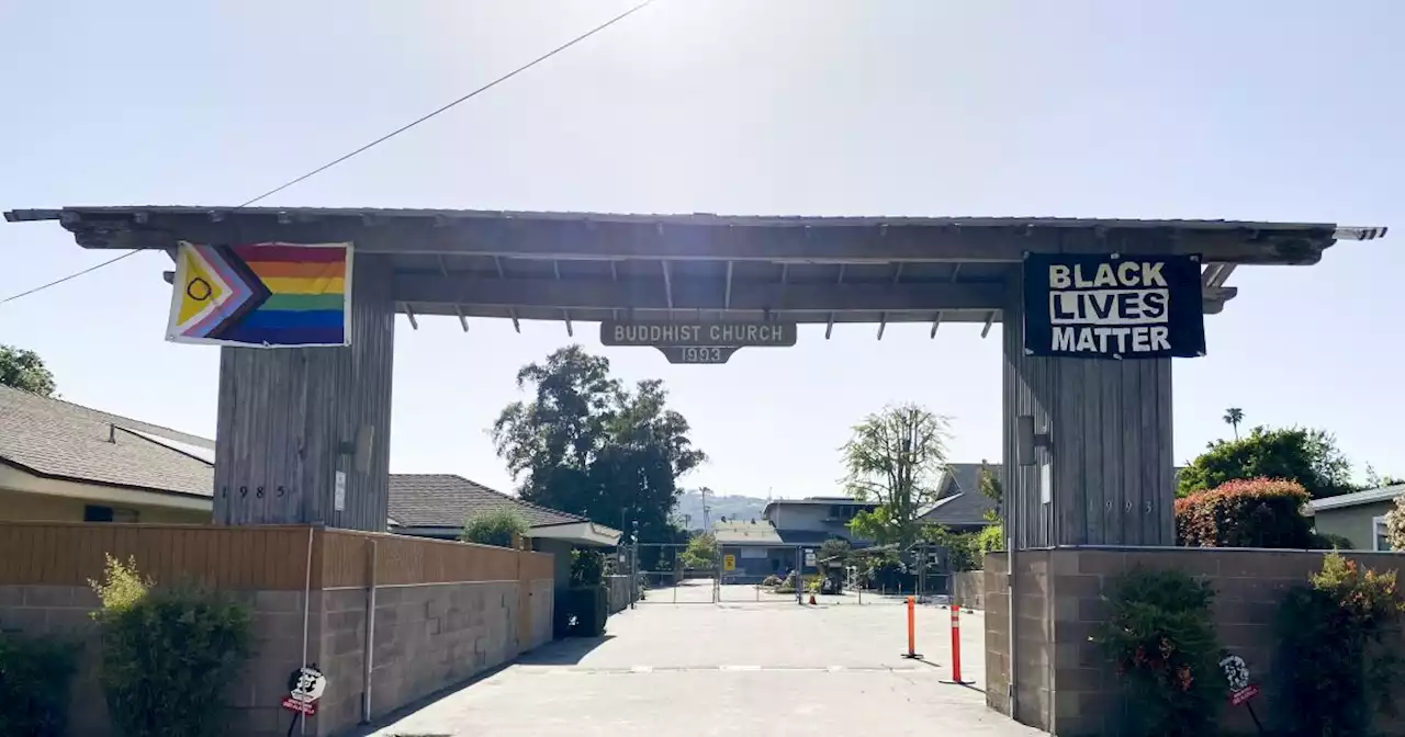 'A direct act of hate': Rainbow flag burned at Buddhist temple in Pasadena