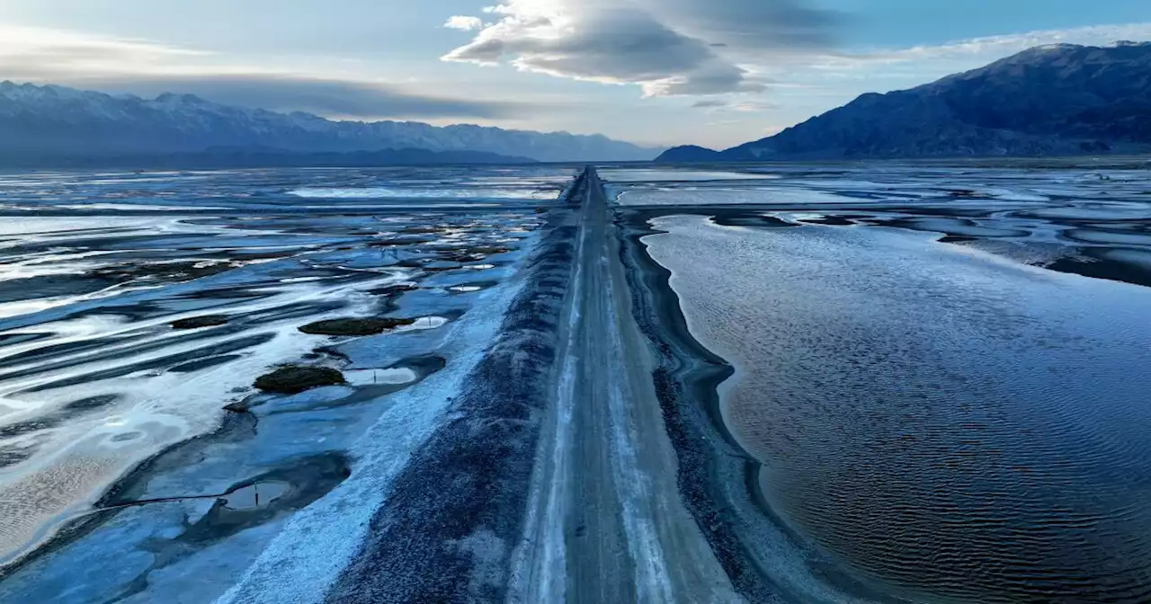 As temperatures rise, flood threat grows along Los Angeles Aqueduct