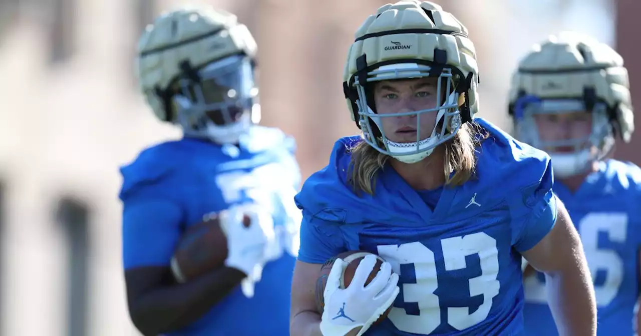 Blond, buff UCLA running back Carson Steele misses his pet alligator, Crocky-J