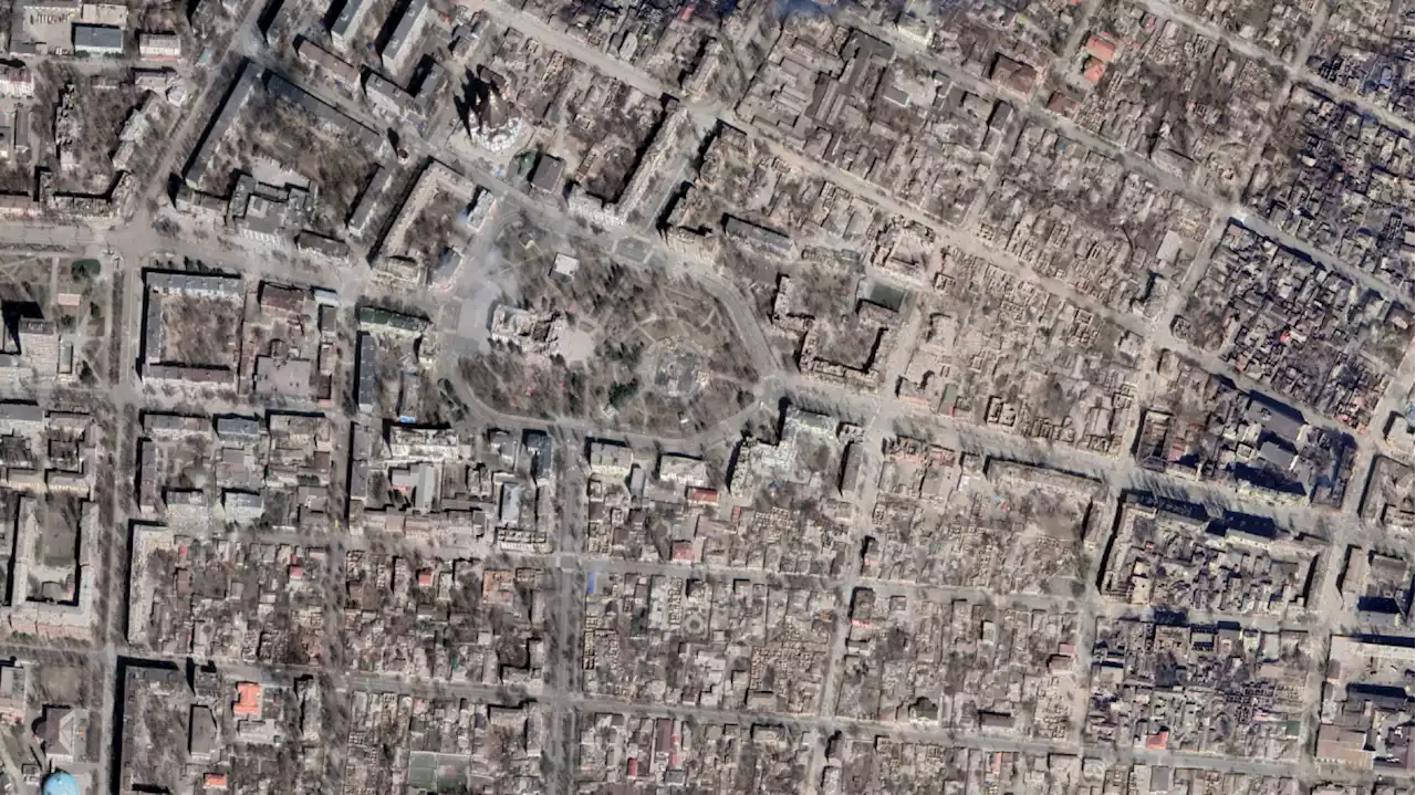 Marioupol est désormais une ville en ruines sur Google Earth